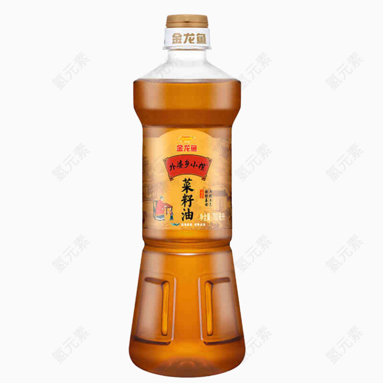 外婆乡小榨菜籽油700ml