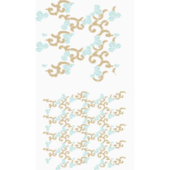 日式花纹背景素材矢量图