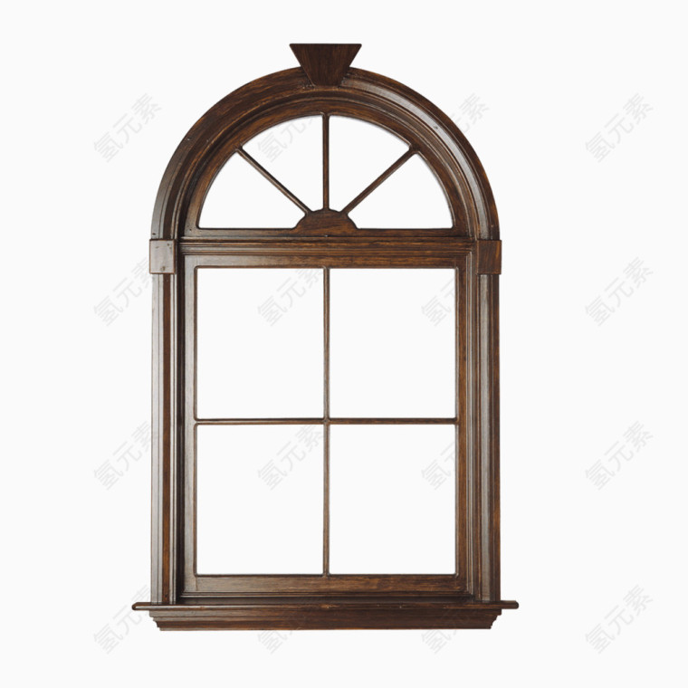 简约木质窗户