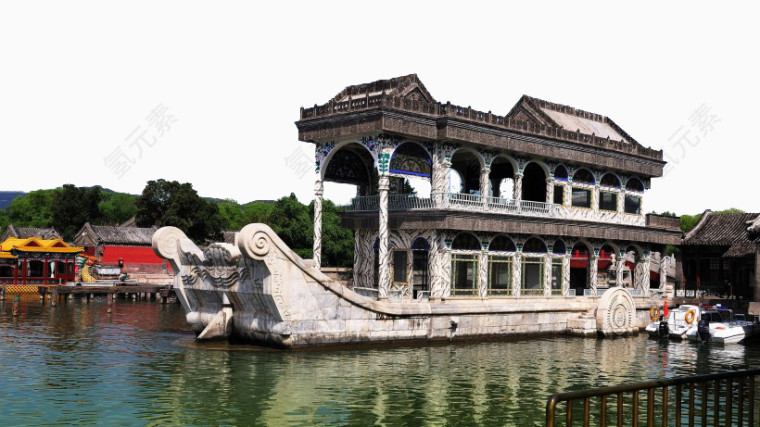 北京颐和园夏季风景