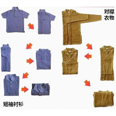 叠衣服方法图解