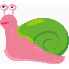 绿色壳子蜗牛