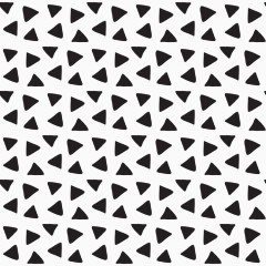 黑色三角形密集