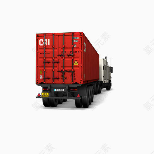 货物卡车素材图片