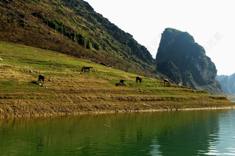 广西百色浩坤湖风景