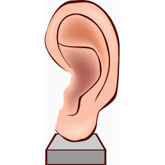 耳朵png矢量素材