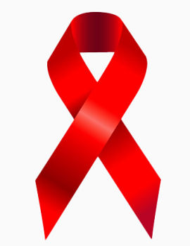 预防艾滋公益标志红丝带