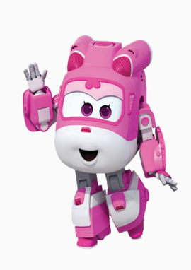 粉色机器人