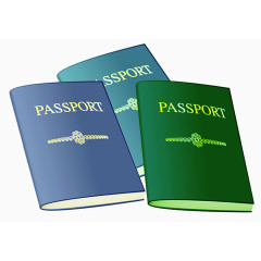 护照模板素材