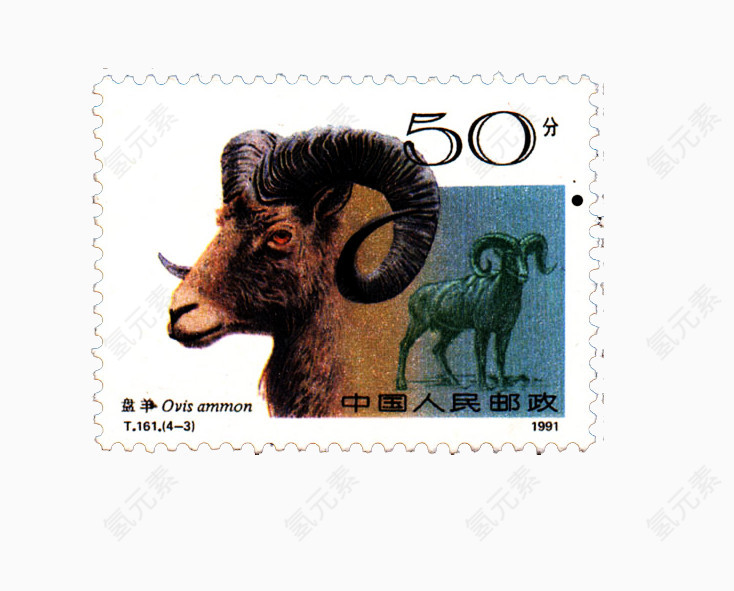 藏羚羊邮票