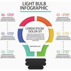 彩色灯泡顺序图