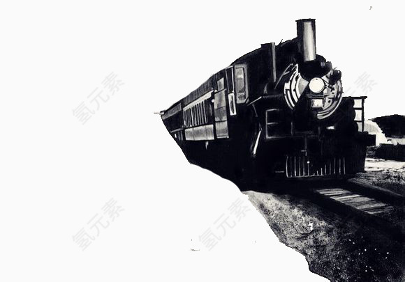 黑白火车