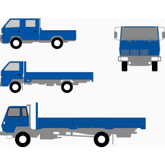 大小货车矢量图