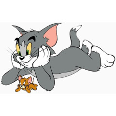 卡通手绘童年回忆猫和老鼠