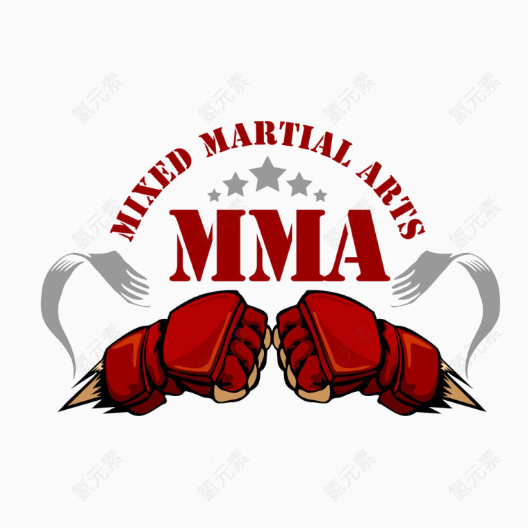 MMA自由搏击标志