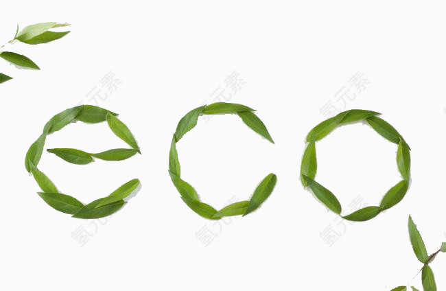 eco节能公益图