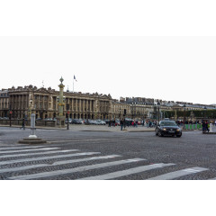 法国巴黎协和广场风光