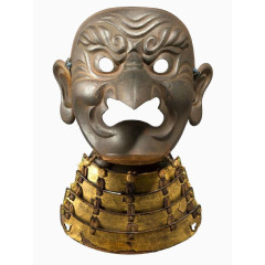 青铜祭祀面具