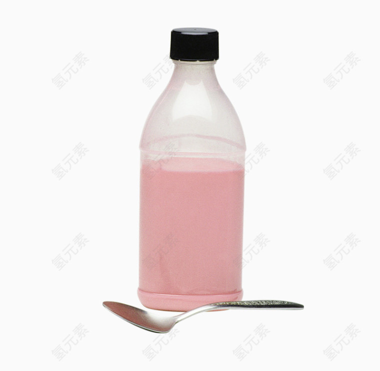 粉色蜜蜂瓶子