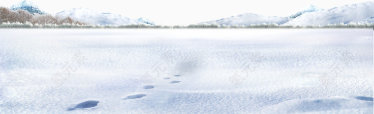 雪地雪山雪景