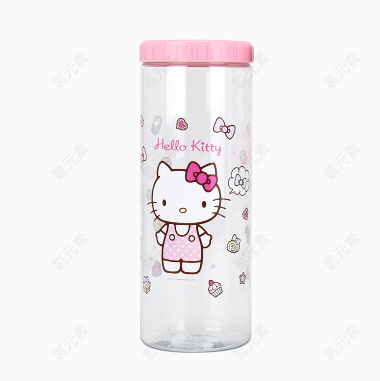 hellokitty透明水杯