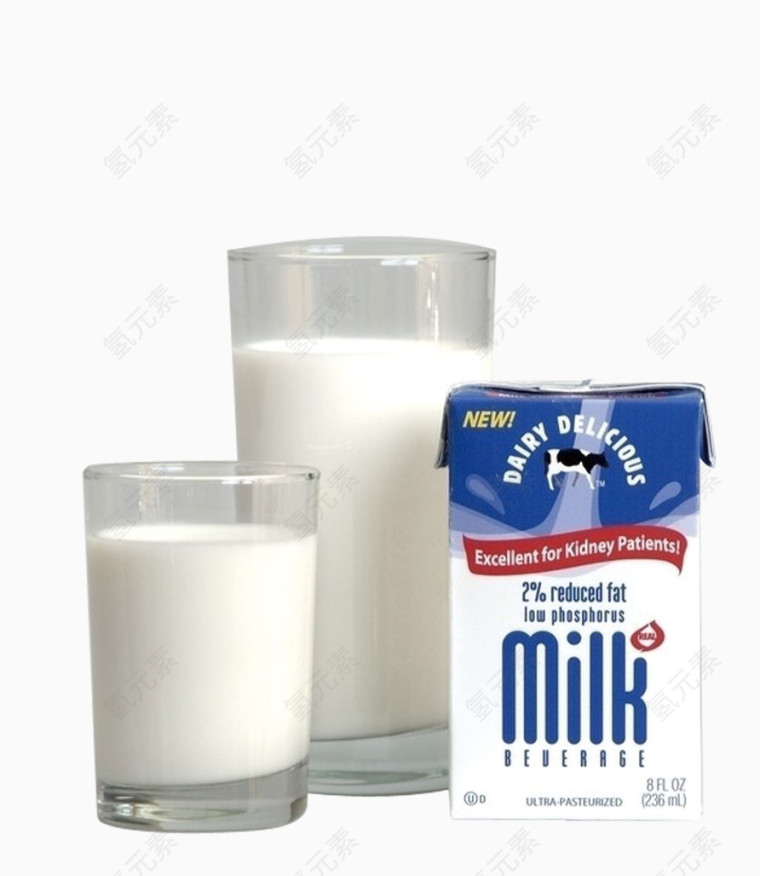 敦白牛奶