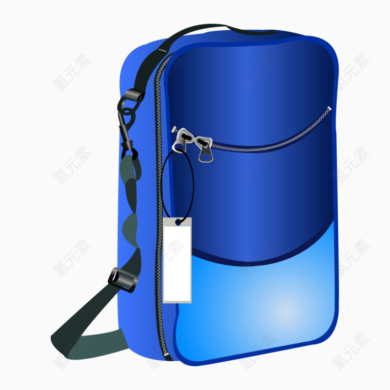 蓝色书包