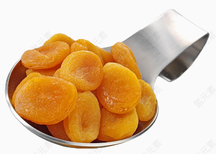 勺子里的杏干