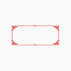中国风喜庆边框纹理装饰