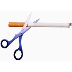 剪刀剪香烟
