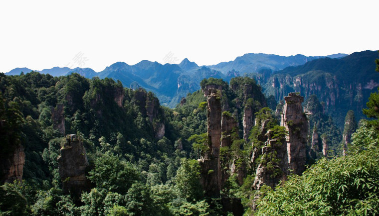 湖南张家界天子山风景大图