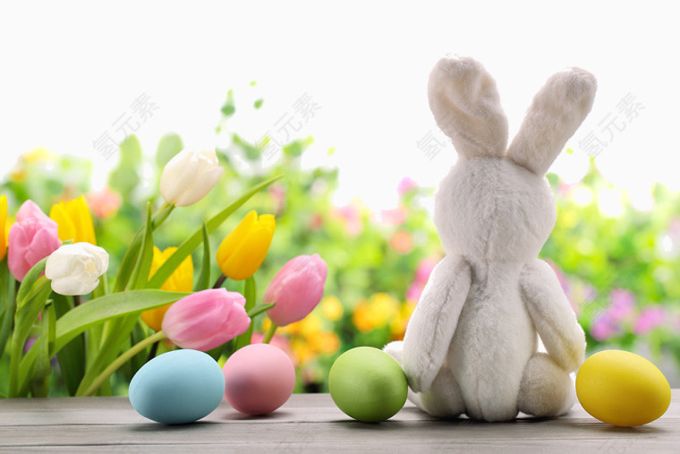美丽的复活节彩蛋高清图片