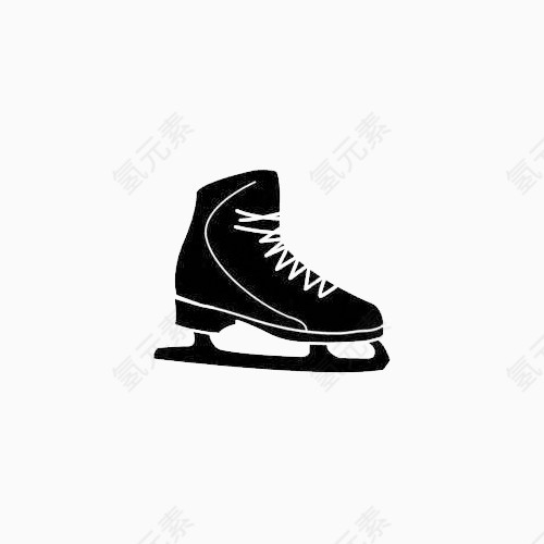 简单的滑冰鞋