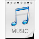 简洁MP3音乐图标