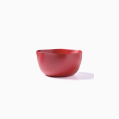 亿嘉家用陶瓷创意大号面碗红色