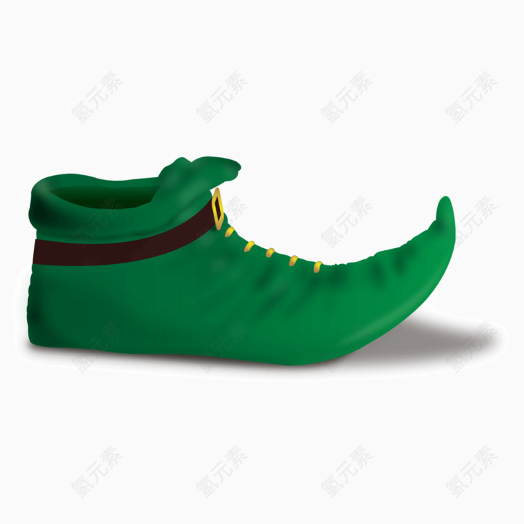 绿色鞋子