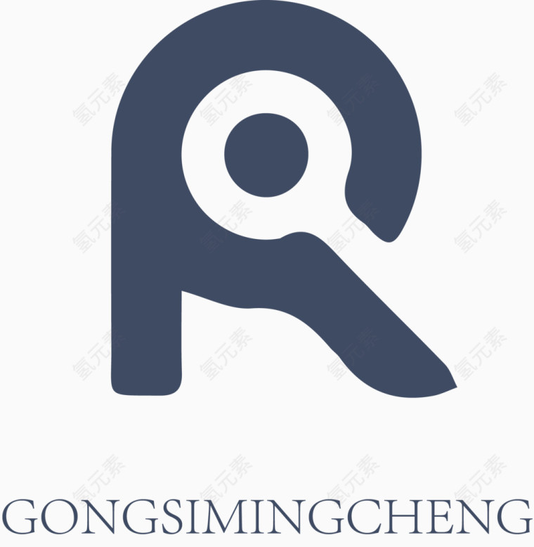 矢量字母logo