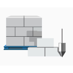 矢量砖块素材
