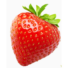 新鲜的草莓素材元素