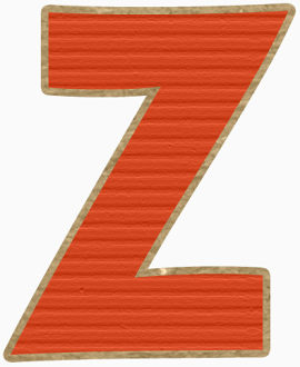 字母贴图Z