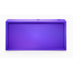 紫色柜子