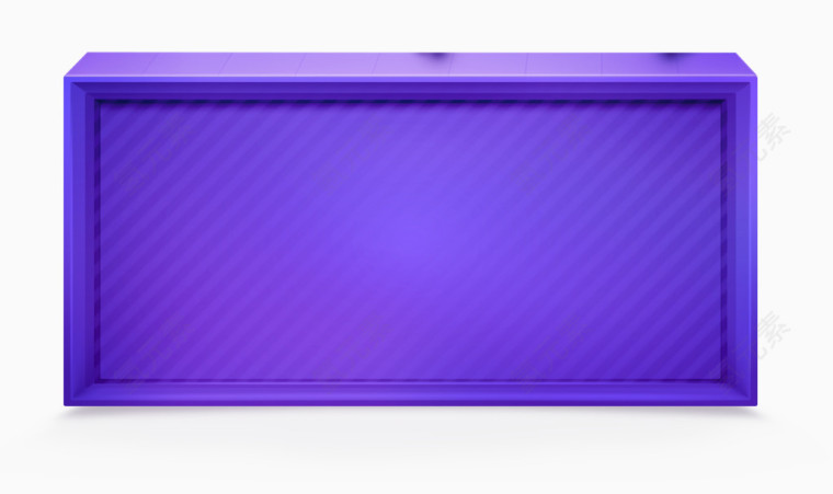 紫色柜子