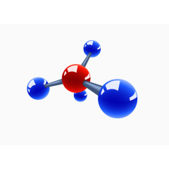 矢量分子结构素材