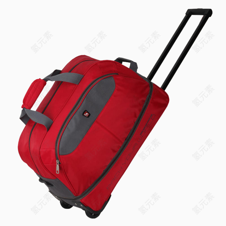 红色行李箱包