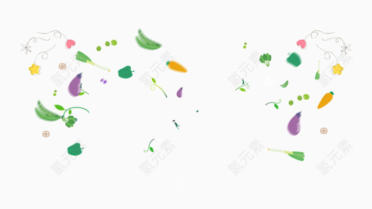 蔬菜装饰