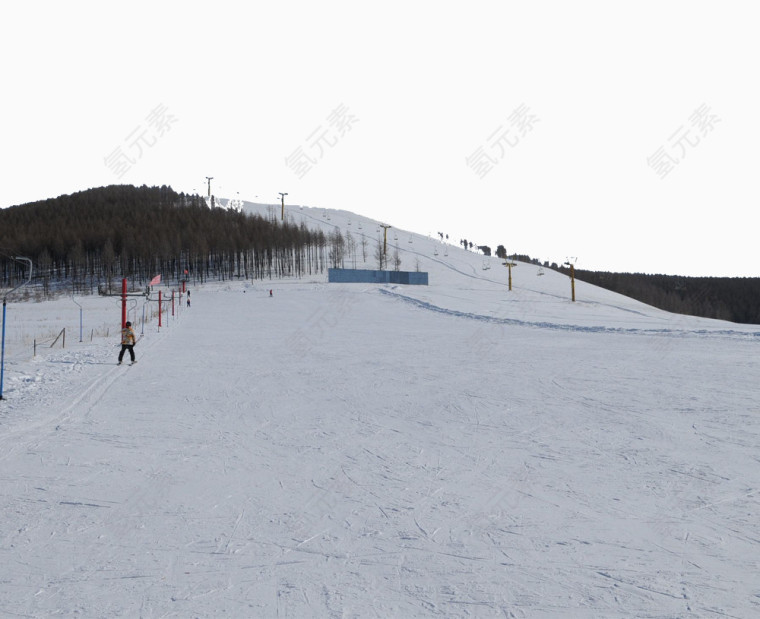 山顶滑雪场