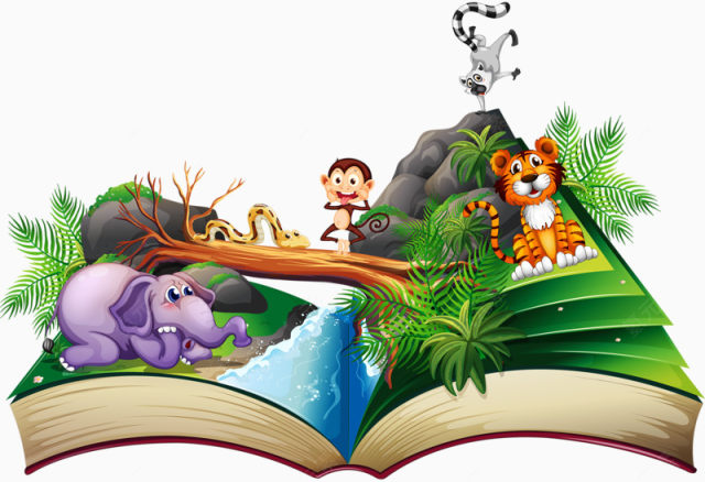 书上有树和动物下载