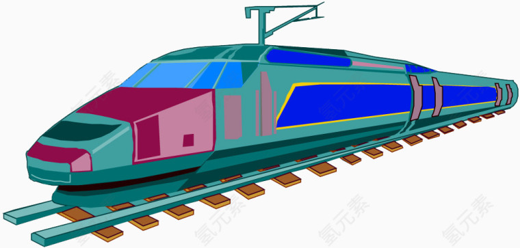 火车交通工具素材图片