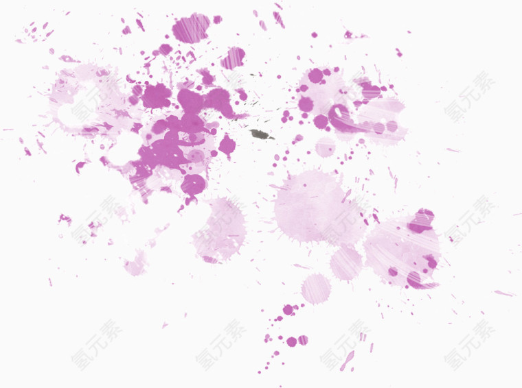 紫色缤纷抽象图形