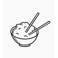 大米饭简笔画